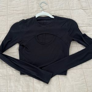Lululemon cropped long sleeve